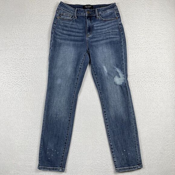 Judy Blue Denim - Judy Blue Jeans Womens 29 Blue Denim Stretch Boyfriend Fit‎ Casual Ladies Pants